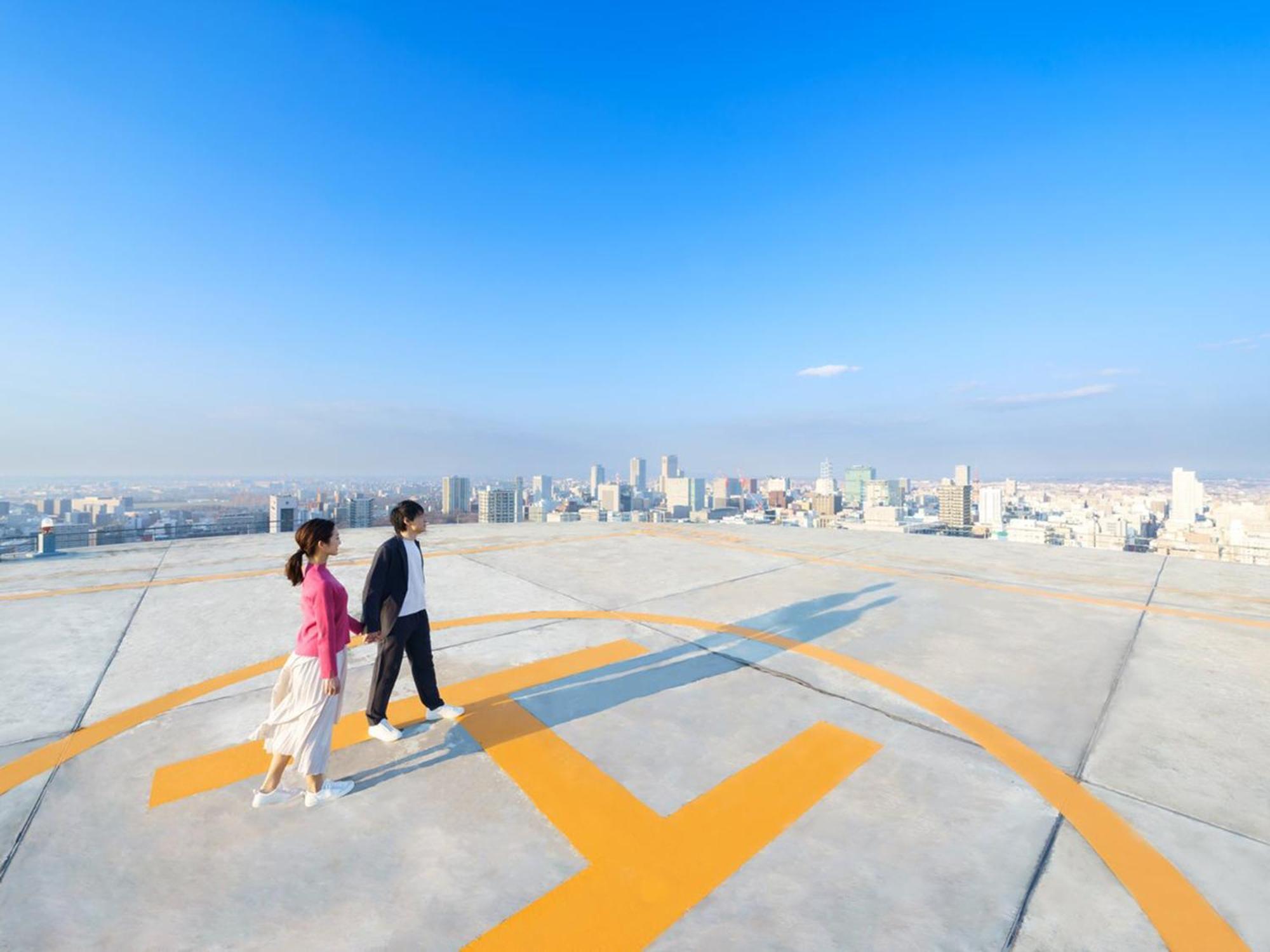 札幌王子酒店 外观 照片 Helipad