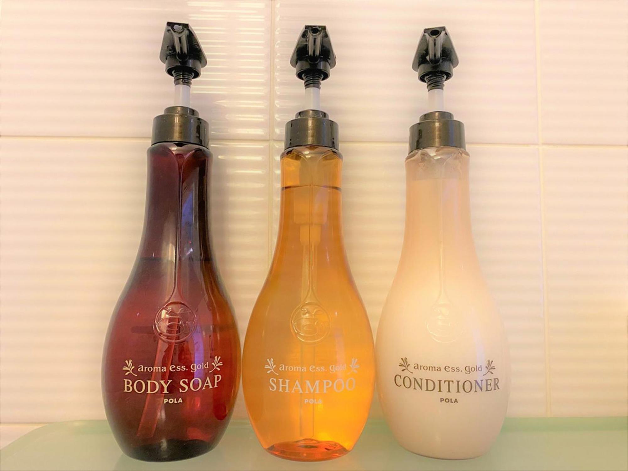 札幌王子酒店 外观 照片 Body soap, shampoo and conditioner