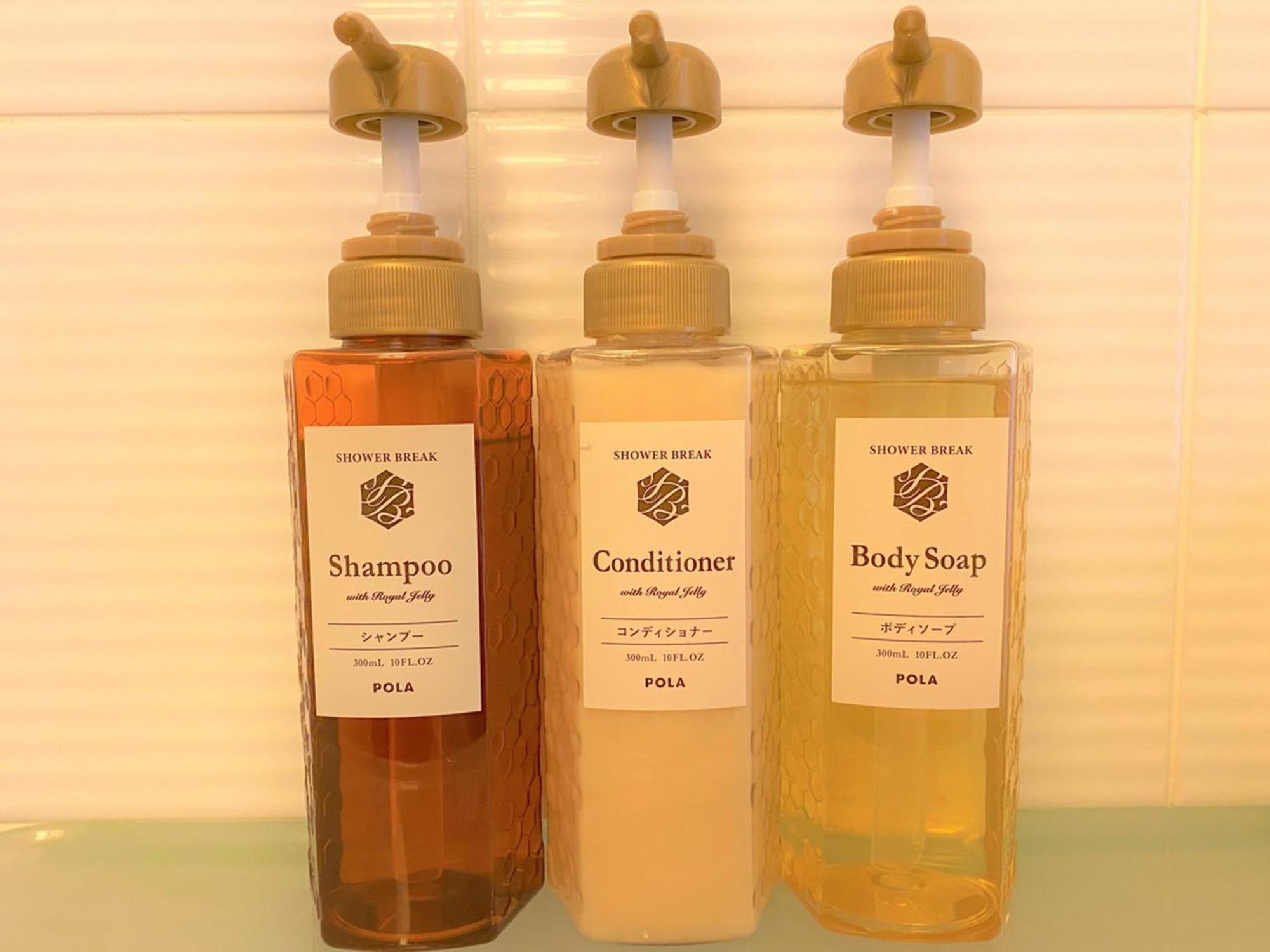 札幌王子酒店 外观 照片 Shampoo, conditioner, and body soap